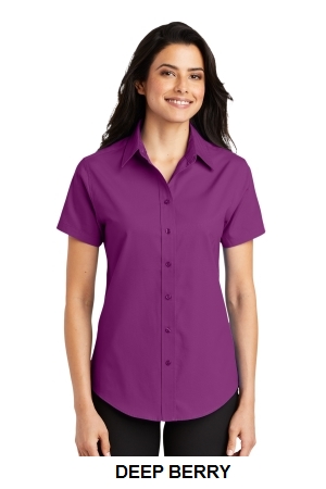 Port Authority - Ladies Short Sleeve Easy Care Shirt. (L508)